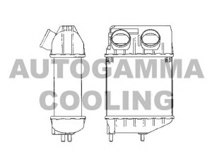 AUTOGAMMA 101954 tarpinis suslėgto oro aušintuvas, kompresorius
7700715628