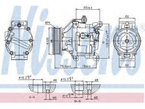 NISSENS 89530 kompresorius, oro kondicionierius 
 Oro kondicionavimas -> Kompresorius/dalys
8831002330, 8831013032