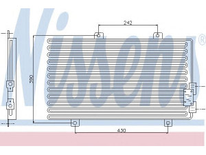 NISSENS 94208 kondensatorius, oro kondicionierius 
 Oro kondicionavimas -> Kondensatorius
60591966, 60610662, 60630383, 60812376