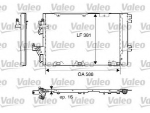 VALEO 818114 kondensatorius, oro kondicionierius 
 Oro kondicionavimas -> Kondensatorius
1850098, 93178960