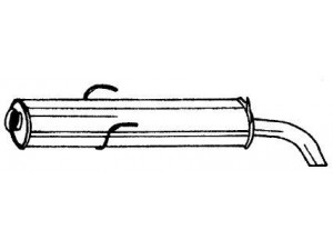 AKS DASIS SG45633 galinis duslintuvas