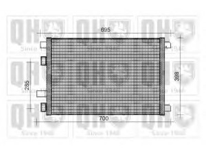 QUINTON HAZELL QCN334 kondensatorius, oro kondicionierius 
 Oro kondicionavimas -> Kondensatorius
82 00 115 543