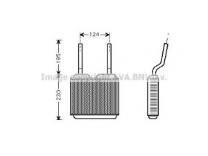 AVA QUALITY COOLING OL6132 šilumokaitis, salono šildymas 
 Šildymas / vėdinimas -> Šilumokaitis
03095243, 1806115, 1806116, 52454989