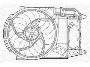 MAGNETI MARELLI 069422280010 ventiliatorius, radiatoriaus 
 Aušinimo sistema -> Oro aušinimas
17427791589