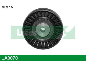LUCAS ENGINE DRIVE LA0078 kreipiantysis skriemulys, V formos rumbuotas diržas 
 Diržinė pavara -> V formos rumbuotas diržas/komplektas -> Laisvasis/kreipiamasis skriemulys
7700274218, 7700869684