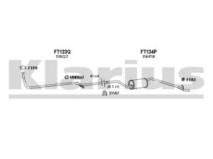 KLARIUS 330062U išmetimo sistema 
 Išmetimo sistema -> Išmetimo sistema, visa