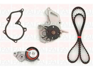 FAI AutoParts TBK104-6112 vandens siurblio ir paskirstymo diržo komplektas 
 Diržinė pavara -> Paskirstymo diržas/komplektas -> Paskirstymo diržas/komplektas
