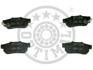 OPTIMAL 12060 stabdžių trinkelių rinkinys, diskinis stabdys 
 Techninės priežiūros dalys -> Papildomas remontas
43022S04030, 43022S04E00, 43022S04E01