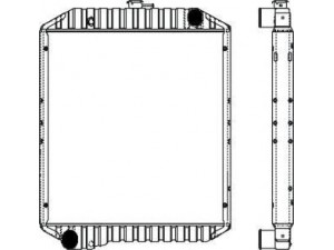 SAKURA  Automotive 1191-0305 radiatorius, variklio aušinimas