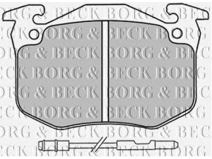 BORG & BECK BBP1230 stabdžių trinkelių rinkinys, diskinis stabdys 
 Techninės priežiūros dalys -> Papildomas remontas
424514, 424516, 424821, 424837