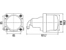HELLA 1AL 009 998-007 priekinis žibintas
1640519, 8015920, 2.8039.313.0