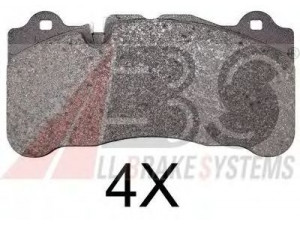 A.B.S. 37838 OE stabdžių trinkelių rinkinys, diskinis stabdys 
 Techninės priežiūros dalys -> Papildomas remontas
1994200220, A1994200220