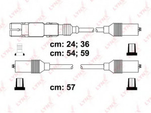 LYNXauto SPE8003 uždegimo laido komplektas
037905409D, 037905483C, 1HM998031