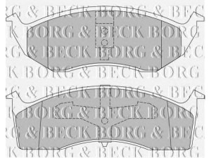 BORG & BECK BBP1465 stabdžių trinkelių rinkinys, diskinis stabdys 
 Techninės priežiūros dalys -> Papildomas remontas
00K05011743AA, 0101889S, 04728124