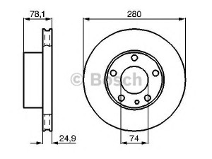 BOSCH 0 986 478 049 stabdžių diskas 
 Stabdžių sistema -> Diskinis stabdys -> Stabdžių diskas
1 163 142, 34 11 1 121 902, 34 11 1 152 296