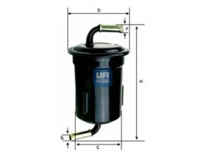 UFI 31.715.00 kuro filtras 
 Filtrai -> Kuro filtras
FP34-13-480, FP34-13-480-9A, FP34-20-490