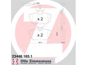 ZIMMERMANN 23446.165.1 stabdžių trinkelių rinkinys, diskinis stabdys 
 Techninės priežiūros dalys -> Papildomas remontas
1 133 448, 1 205 697, 1 345 339