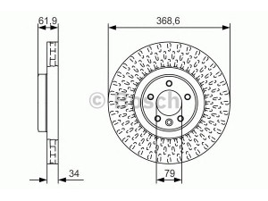 BOSCH 0 986 479 B18 stabdžių diskas 
 Stabdžių sistema -> Diskinis stabdys -> Stabdžių diskas
LR016176