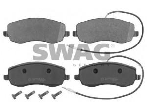 SWAG 70 91 6846 stabdžių trinkelių rinkinys, diskinis stabdys 
 Techninės priežiūros dalys -> Papildomas remontas
4253.95, 4254.95, 77364821, 77364821