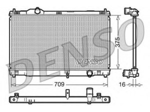 DENSO DRM51001 radiatorius, variklio aušinimas 
 Aušinimo sistema -> Radiatorius/alyvos aušintuvas -> Radiatorius/dalys
1640031440