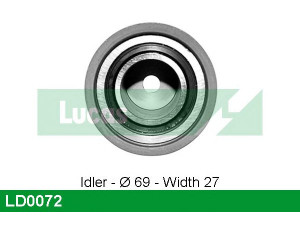 LUCAS ENGINE DRIVE LD0072 įtempiklio skriemulys, paskirstymo diržas
5990928, 7553761
