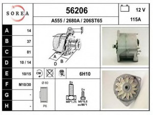 EAI 56206 kintamosios srovės generatorius