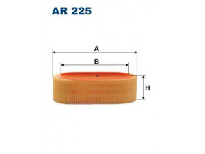 FILTRON AR225 oro filtras 
 Techninės priežiūros dalys -> Techninės priežiūros intervalai
333, 5020031, 6143136, 86HF9601AA