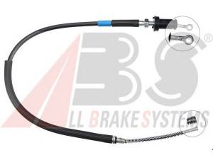 A.B.S. K19231 trosas, stovėjimo stabdys 
 Stabdžių sistema -> Valdymo svirtys/trosai
SPB000160, SPB500200, STC1530