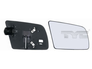 TYC 325-0035-1 veidrodėlio stiklas, išorinis veidrodėlis 
 Kėbulas -> Keleivių kabina -> Veidrodėlis
1427409, 90349042