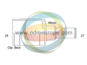 ODM-MULTIPARTS 14-346060 jungčių komplektas, kardaninis velenas 
 Ratų pavara -> Sujungimai/komplektas
31607529201