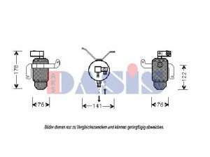 AKS DASIS 802210N džiovintuvas, oro kondicionierius 
 Oro kondicionavimas -> Džiovintuvas
6455P8, 961082908