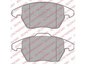 DELPHI LP1904 stabdžių trinkelių rinkinys, diskinis stabdys
1K0 698 151, 1K0 698 151E