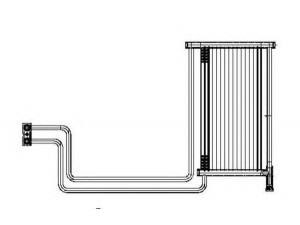 NRF 31136 alyvos aušintuvas, variklio alyva 
 Aušinimo sistema -> Radiatorius/alyvos aušintuvas -> Alyvos aušintuvas
17221740798, 1740798