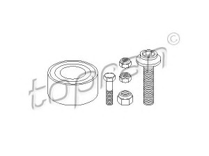 TOPRAN 104 340 rato guolio komplektas 
 Ašies montavimas/vairavimo mechanizmas/ratai -> Rato stebulė/montavimas -> Rato guolis
893 498 625E