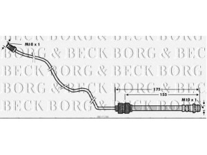 BORG & BECK BBH7786 stabdžių žarnelė 
 Stabdžių sistema -> Stabdžių žarnelės
1520321, 1671147, 6G91 2282-AH