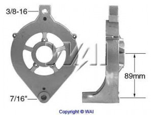 WAIglobal 21-203 montavimas, kintamosios srovės generatorius