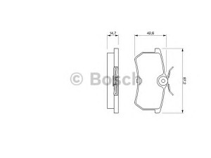 BOSCH 0 986 424 472 stabdžių trinkelių rinkinys, diskinis stabdys 
 Techninės priežiūros dalys -> Papildomas remontas
1075565, 1107698, 98AB 2M008-BA
