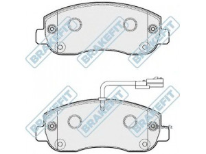 APEC braking PD3274 stabdžių trinkelių rinkinys, diskinis stabdys 
 Techninės priežiūros dalys -> Papildomas remontas