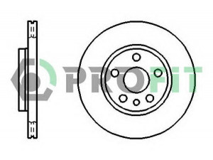PROFIT 5010-0842 stabdžių diskas 
 Dviratė transporto priemonės -> Stabdžių sistema -> Stabdžių diskai / priedai
1316323080, 13163230, 1316323080