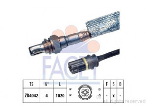 FACET 10.7957 lambda jutiklis 
 Išmetimo sistema -> Jutiklis/zondas
A 000 540 92 17