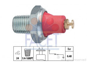 FACET 7.0037 alyvos slėgio jungiklis 
 Variklis -> Variklio elektra
88 18 528, 93 09 386, 74 413 02