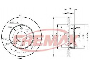 FREMAX BD-9109 stabdžių diskas 
 Stabdžių sistema -> Diskinis stabdys -> Stabdžių diskas
7700 649 109, 7701 466 543
