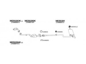 VENEPORTE 500112 išmetimo sistema