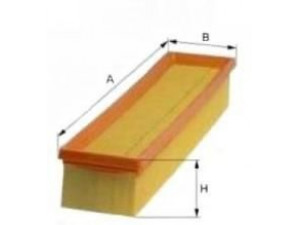 UNIFLUX FILTERS XA872 oro filtras 
 Filtrai -> Oro filtras
4X43-9601-BA, C2S 26965, C2S 36774
