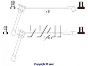 WAIglobal SL736 uždegimo laido komplektas