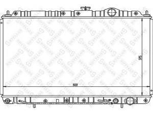 STELLOX 10-25953-SX radiatorius, variklio aušinimas 
 Aušinimo sistema -> Radiatorius/alyvos aušintuvas -> Radiatorius/dalys
MB660565, MB660567, MB890506