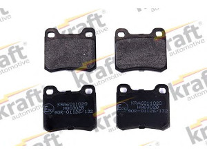 KRAFT AUTOMOTIVE 6011020 stabdžių trinkelių rinkinys, diskinis stabdys 
 Techninės priežiūros dalys -> Papildomas remontas
0004208820, 0004209020, 0014200120