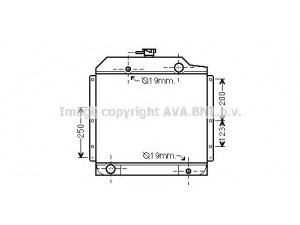 AVA QUALITY COOLING RE2090 radiatorius, variklio aušinimas
AG205546