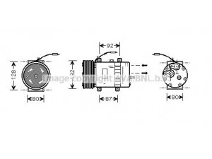 AVA QUALITY COOLING VLAK030 kompresorius, oro kondicionierius 
 Oro kondicionavimas -> Kompresorius/dalys
11104251, 8113628, 8191892
