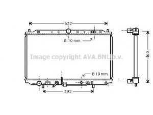 AVA QUALITY COOLING MT2103 radiatorius, variklio aušinimas